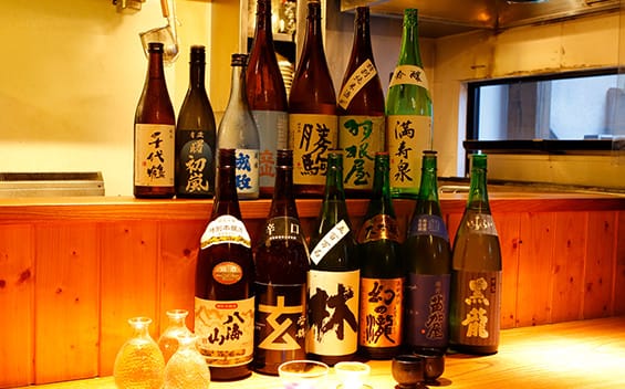 豊富なお飲み物メニュー